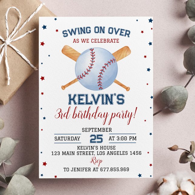 Batalla de invitación al cumpleaños de béisbol (Subido por el creador)