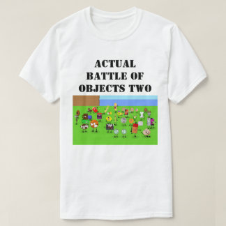 Batalla de la camiseta de los objetos
