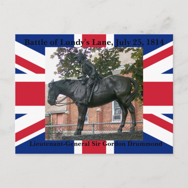 Batalla de la postal ecuestre de Lundy (Anverso)