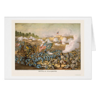 Batalla de Williamsburg de Kurz y de Allison 1862