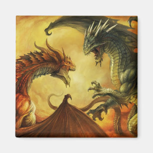 Batalla del dragón, imán
