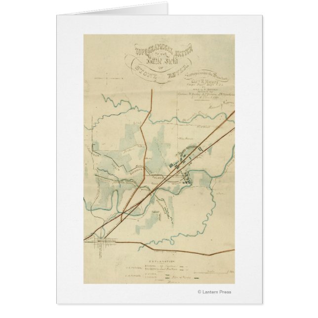 Batalla del río Stones - Guerra Civil Panorámica (Frente)