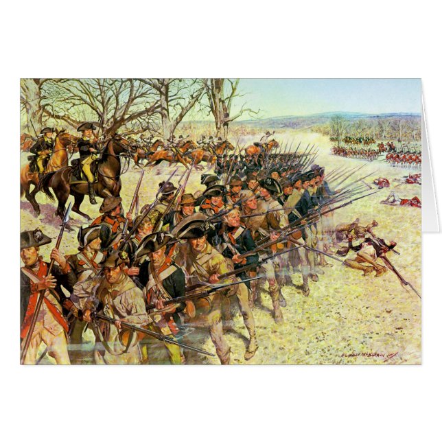 Batalla del tribunal de Guilford de Charles (Anverso (Horizontal))