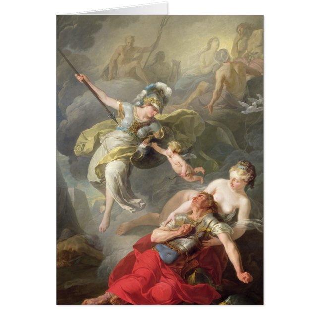 Batalla entre Minerva y Marte, 1771 (Frente)