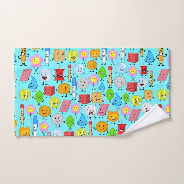 batalla por el patrón de isla de ensueño (Toalla de mano)