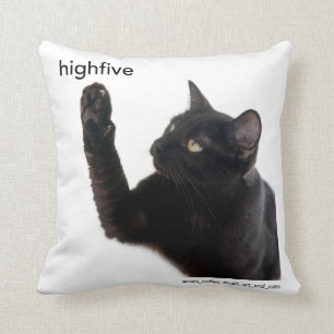 Batcat: Almohada de tiro (diseño echado a un lado