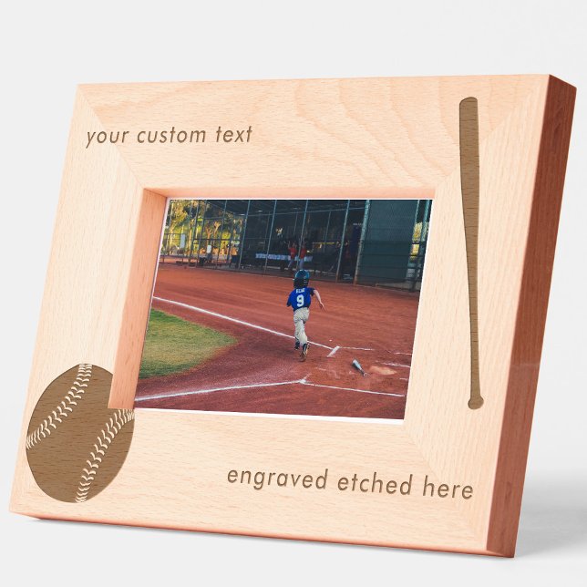 Bate de béisbol americano grabado por un personali (Custom Engraved Etched American Baseball Bat)