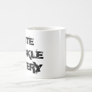 BATERÍA BLANCA del NUDILLO - taza de café