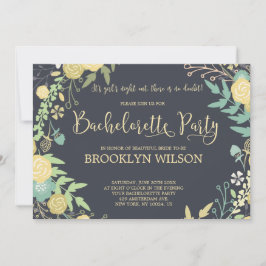 Batería de invitaciones de la fiesta de la bachill