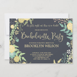 Batería de invitaciones de la fiesta de la bachill