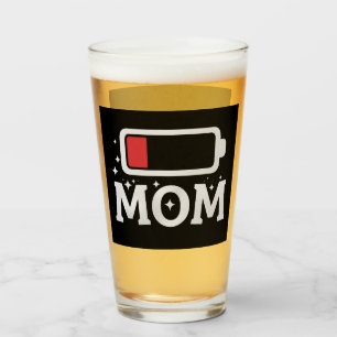 Batería de mamá baja cansada divertido día de la m
