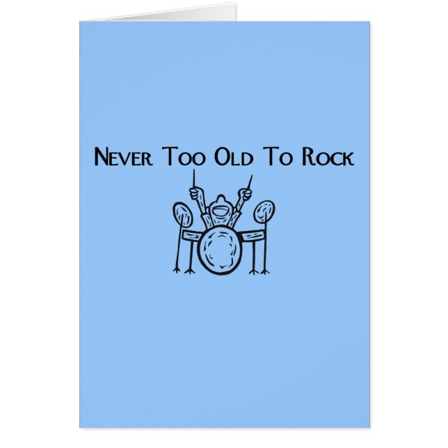 Batería nunca demasiado viejo a la roca (Frente)