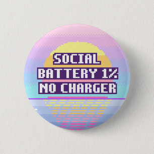 Batería Social 1%, Botón Pixel Sin Cargador