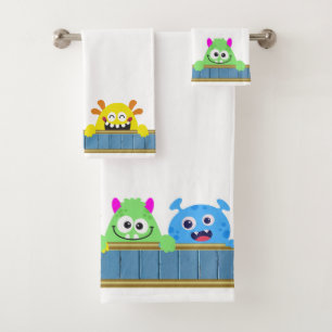 Bath Buddy Graciosos Monstruos Niños