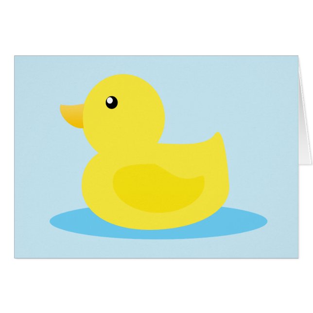 Bath Time Yellow Duck (Anverso (Horizontal))