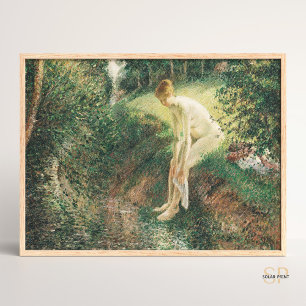 Bather de Camille Pissarro en el arte de la pintur