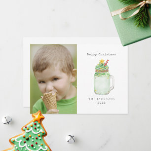 Batido de Leche de Navidad de Árbol de Navidad