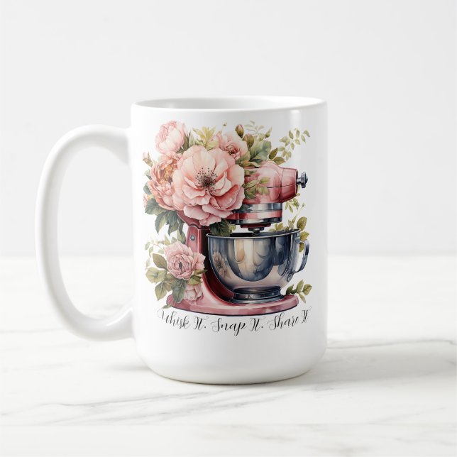 Batirlo, fotografiarlo, compartirlo | Taza de café (Izquierda)