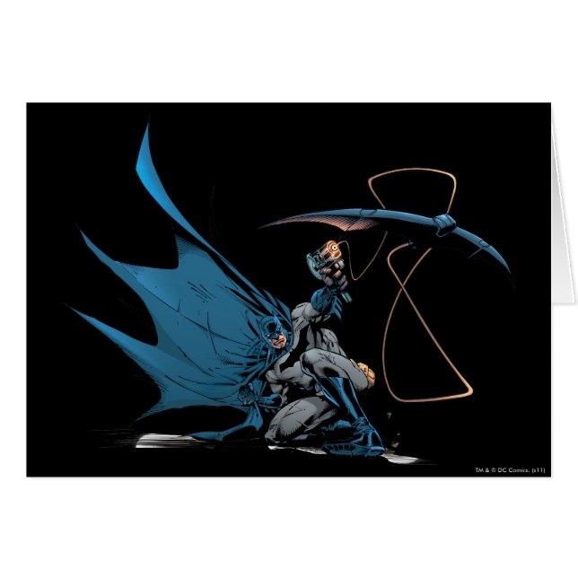 Batman arroja baterang (Anverso (Horizontal))