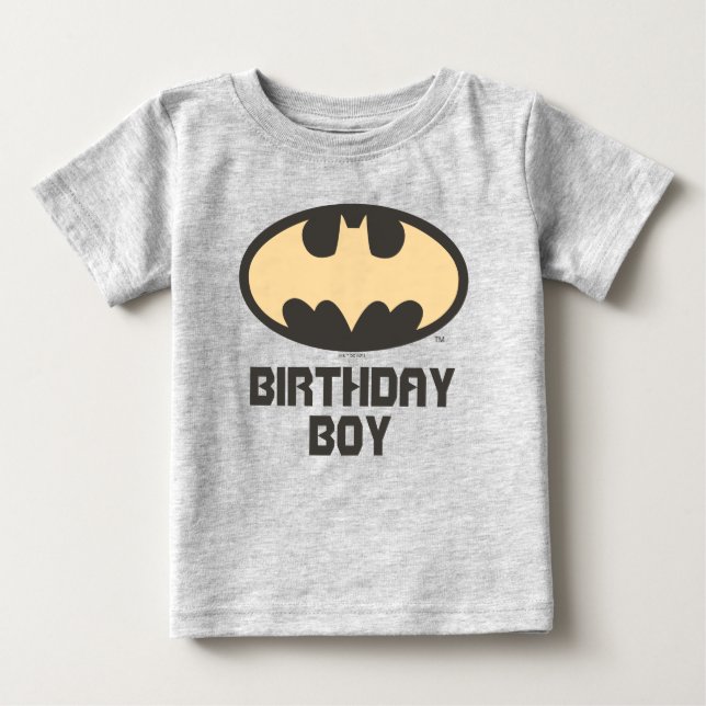 Batman | Camiseta bebé de cumpleaños (Anverso)