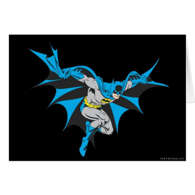 Batman Crouches (Anverso (Horizontal))