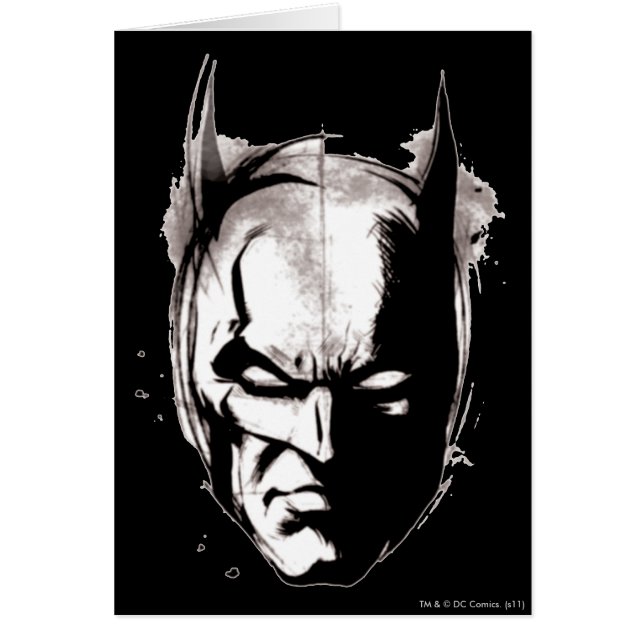 Batman Drawn Face (Frente)