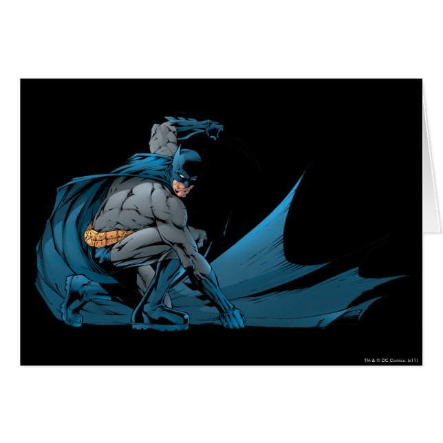 Batman en el suelo (Anverso (Horizontal))