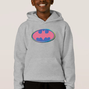 Batman Pink Polka Dot Logo