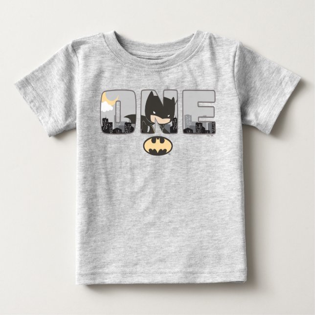 Batman | Primera camiseta para bebé por cumpleaños (Anverso)