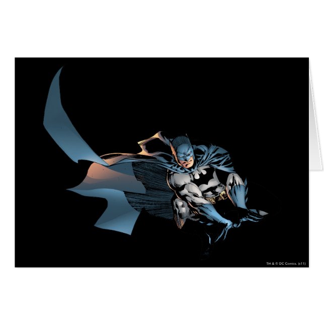Batman Saltando Adelante (Anverso (Horizontal))