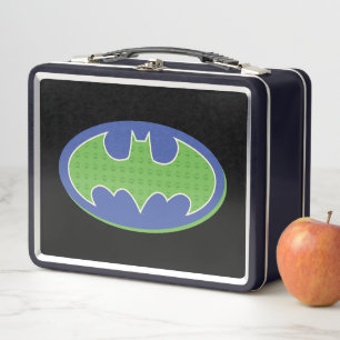 Batman   Símbolo morado y verde