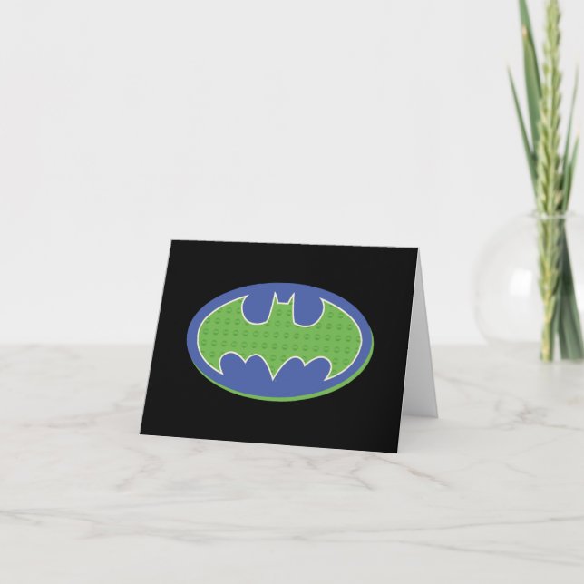 Batman | Símbolo morado y verde (Anverso)