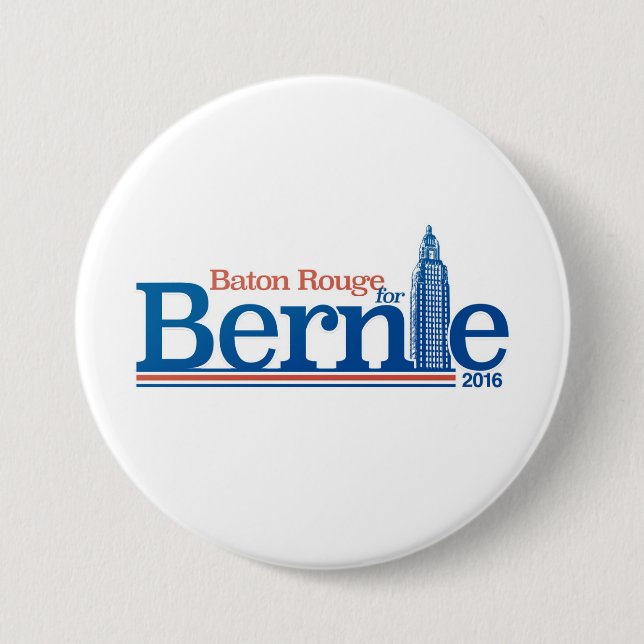 Baton Rouge para el botón grande de Bernie el | (Anverso)