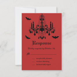 Bats and Chandelier RSVP