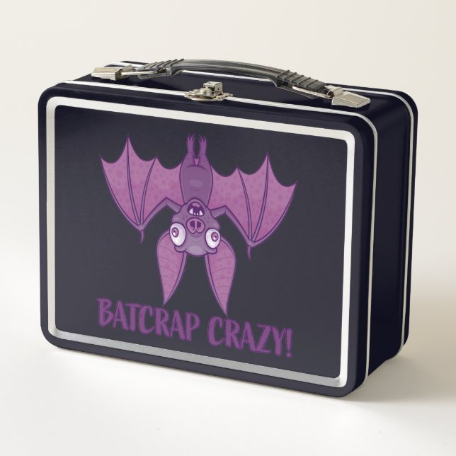 Batshit Crazy Wacky Personalizado Bat (Anverso)