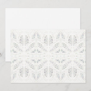 BATTENBURG LACE 5x7 Tarjeta plana / Horizontal