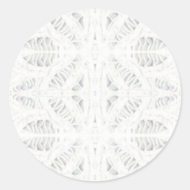 BATTENBURG LACE Grandes Pegatinas Redondos (Anverso)