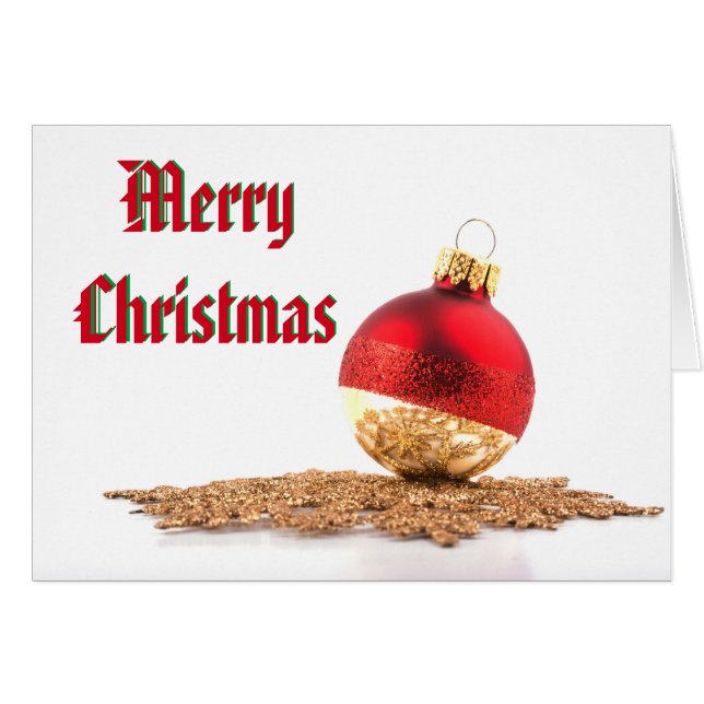 Bauble y Estrella (Anverso (Horizontal))