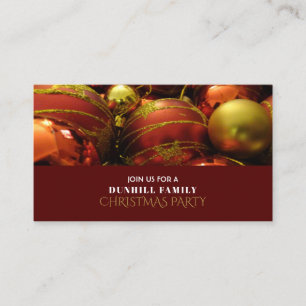 Baudibles festivos, Navidades Fiesta Invitación a