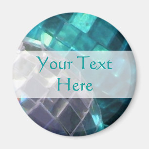 Baudillos azules detallan el imán 'Tu texto'