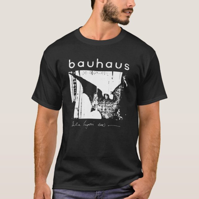 Bauhaus - Bat Wings - La camiseta muerta de Bela L (Anverso)