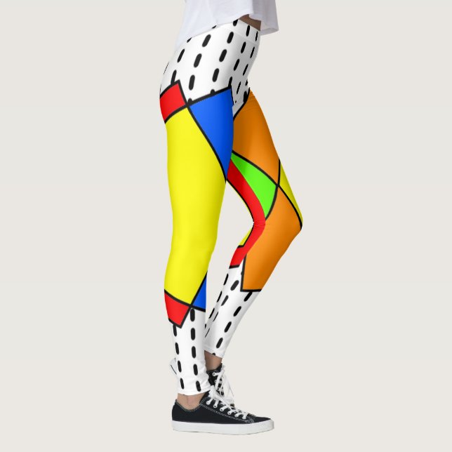 Bauhaus Pentagons Leggings (Derecha)