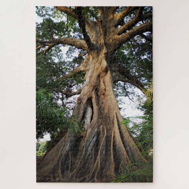 Baum rompecabezas en afrika (Vertical)