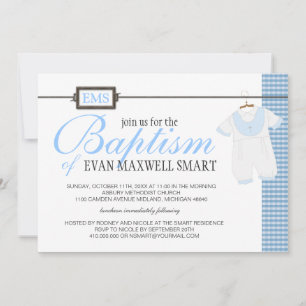 Bautismo, cristianismo, invitaciones a la dedicció