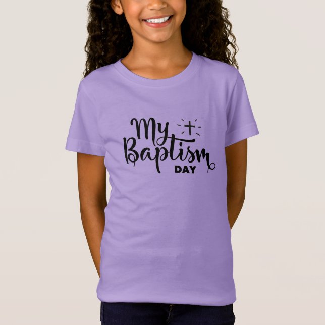 Bautismo de camisetas para niños (Anverso)