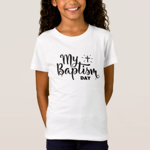 Bautismo de camisetas para niños