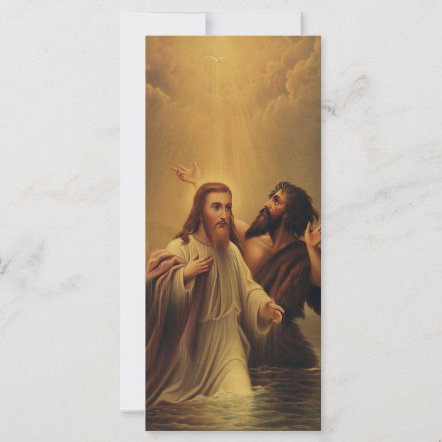 Bautismo de Jesucristo (Anverso)