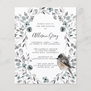 Bautismo floral helado   Folleto presupuestario