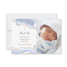 Bautismo gracias a la invitación de agate azul pas