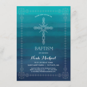 Bautismo masculino, invitación a la cristiandad co